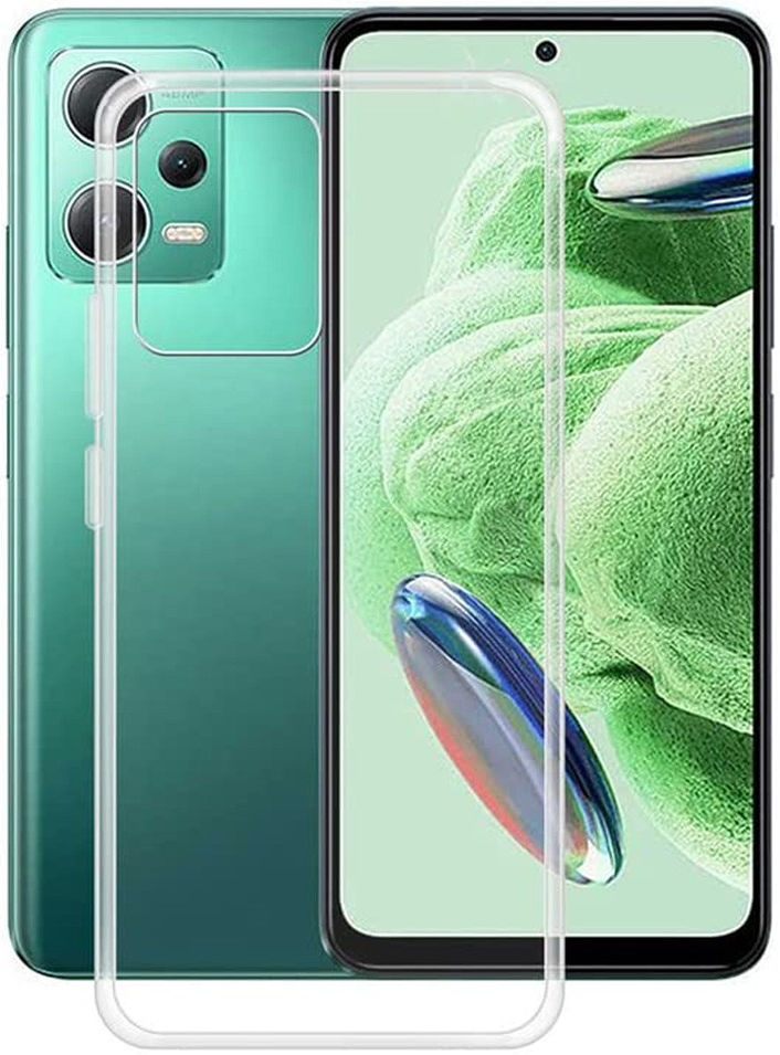 Xiaomi Redmi Note 12 5G/Poco X5 Hoesje Dun TPU Back Cover Transparant afbeelding 1
