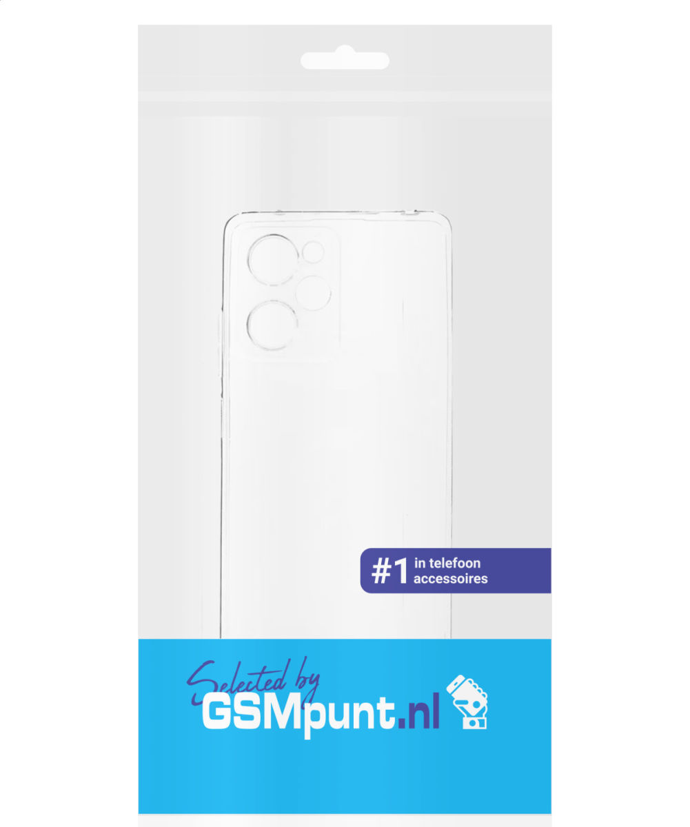 Xiaomi Redmi Note 12 Pro / Poco X5 Pro Hoesje Dun TPU Transparant afbeelding 3