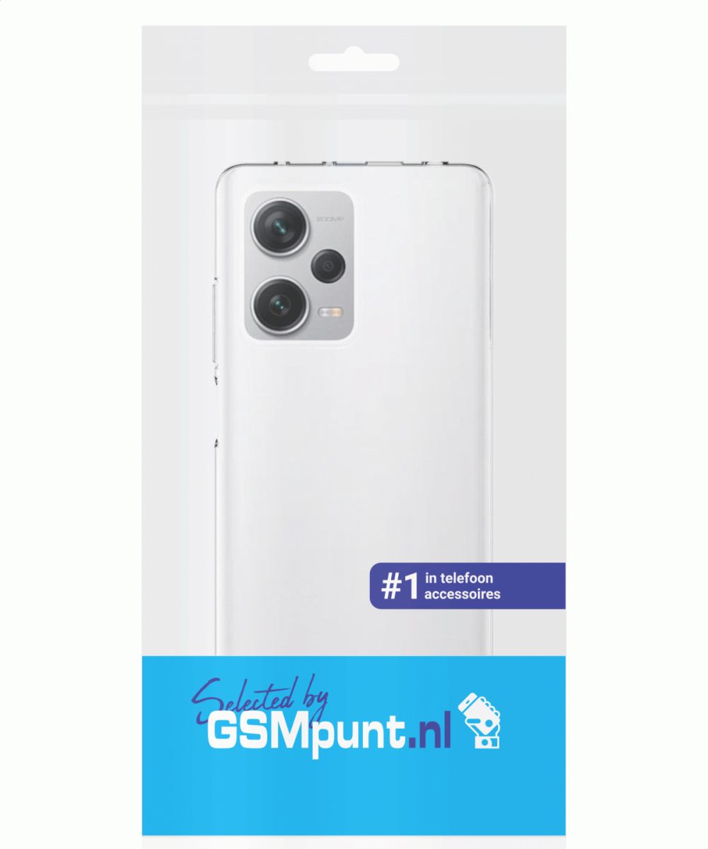 Xiaomi Redmi Note 12 Pro Plus Hoesje Dun TPU Back Cover Transparant afbeelding 5