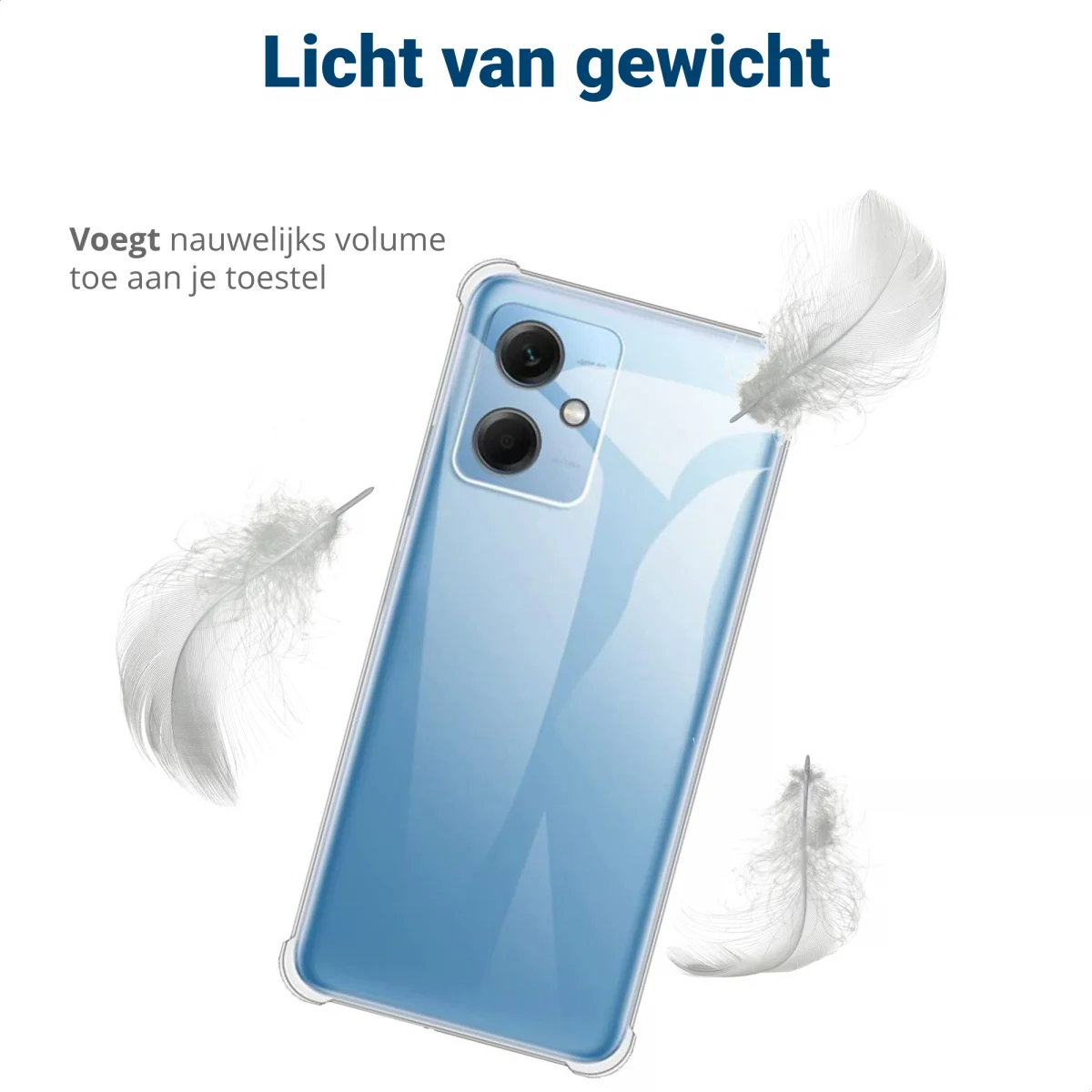 Xiaomi Redmi Note 12 5G/Poco X5 Hoesje Schokbestendig TPU Transparant afbeelding 6