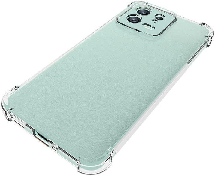 Xiaomi 13 Hoesje Schokbestendig en Dun TPU Back Cover Transparant afbeelding 4