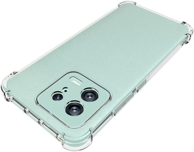 Xiaomi 13 Hoesje Schokbestendig en Dun TPU Back Cover Transparant afbeelding 5