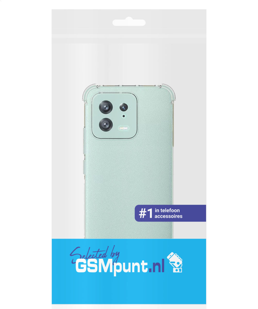 Xiaomi 13 Hoesje Schokbestendig en Dun TPU Back Cover Transparant afbeelding 6