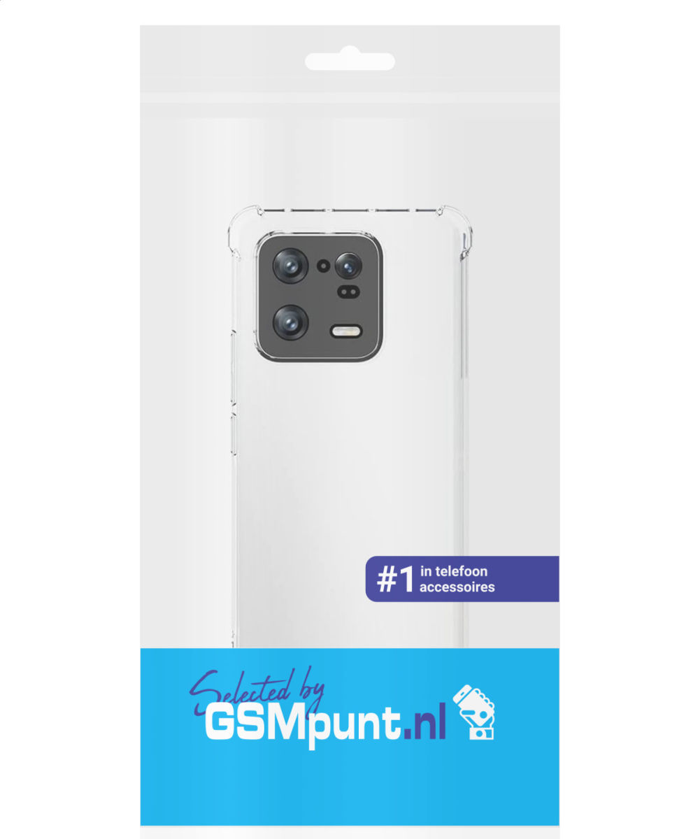 Xiaomi 13 Pro Hoesje Schokbestendig en Dun TPU Back Cover Transparant afbeelding 6
