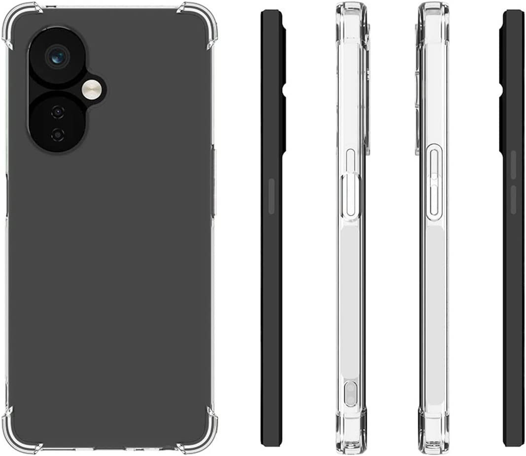OnePlus Nord CE 3 Hoesje Schokbestendig en Dun TPU Transparant afbeelding 2