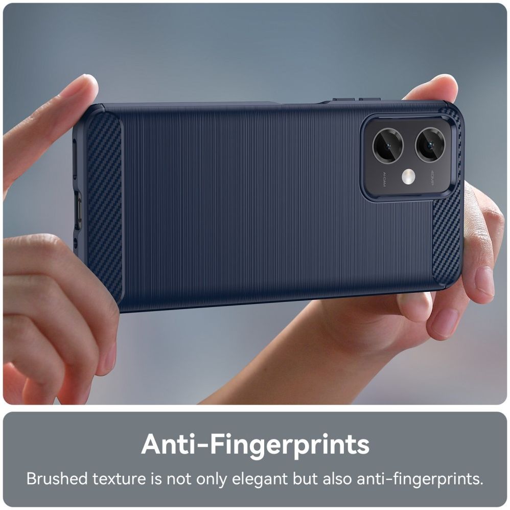 Xiaomi Redmi Note 12 5G/Poco X5 Hoesje Geborsteld TPU Back Cover Blauw afbeelding 6