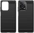 Xiaomi Redmi Note 12 Pro / Poco X5 Pro Hoesje Geborsteld TPU Zwart afbeelding 2