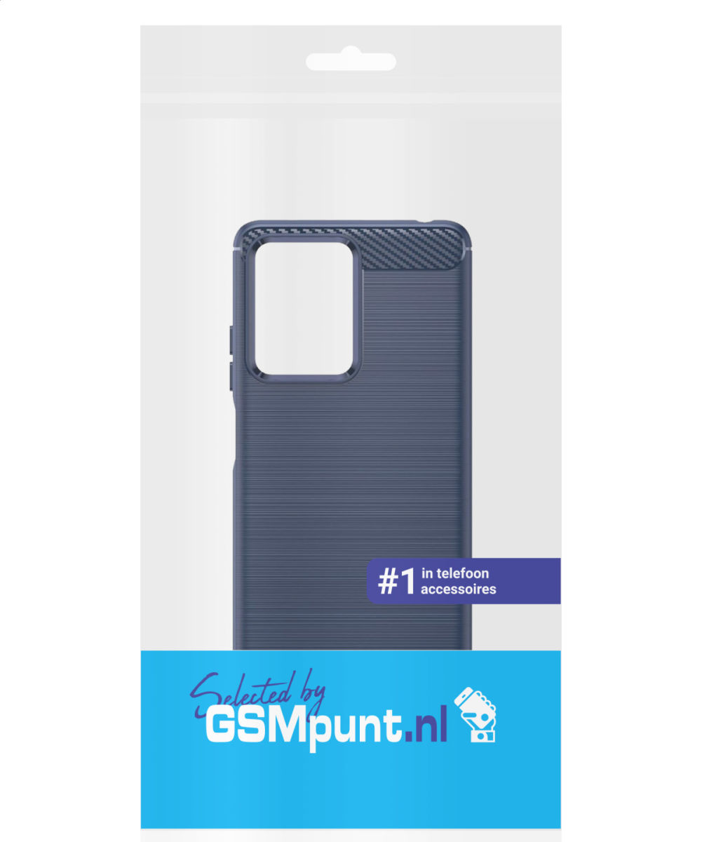 Xiaomi Redmi Note 12 Pro / Poco X5 Pro Hoesje Geborsteld TPU Blauw afbeelding 9