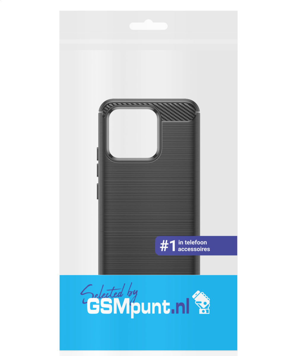 Xiaomi 13 Hoesje Geborsteld TPU Flexibele Back Cover Zwart afbeelding 10