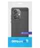 OnePlus Nord CE 3 Hoesje Geborsteld TPU Flexibele Back Cover Zwart