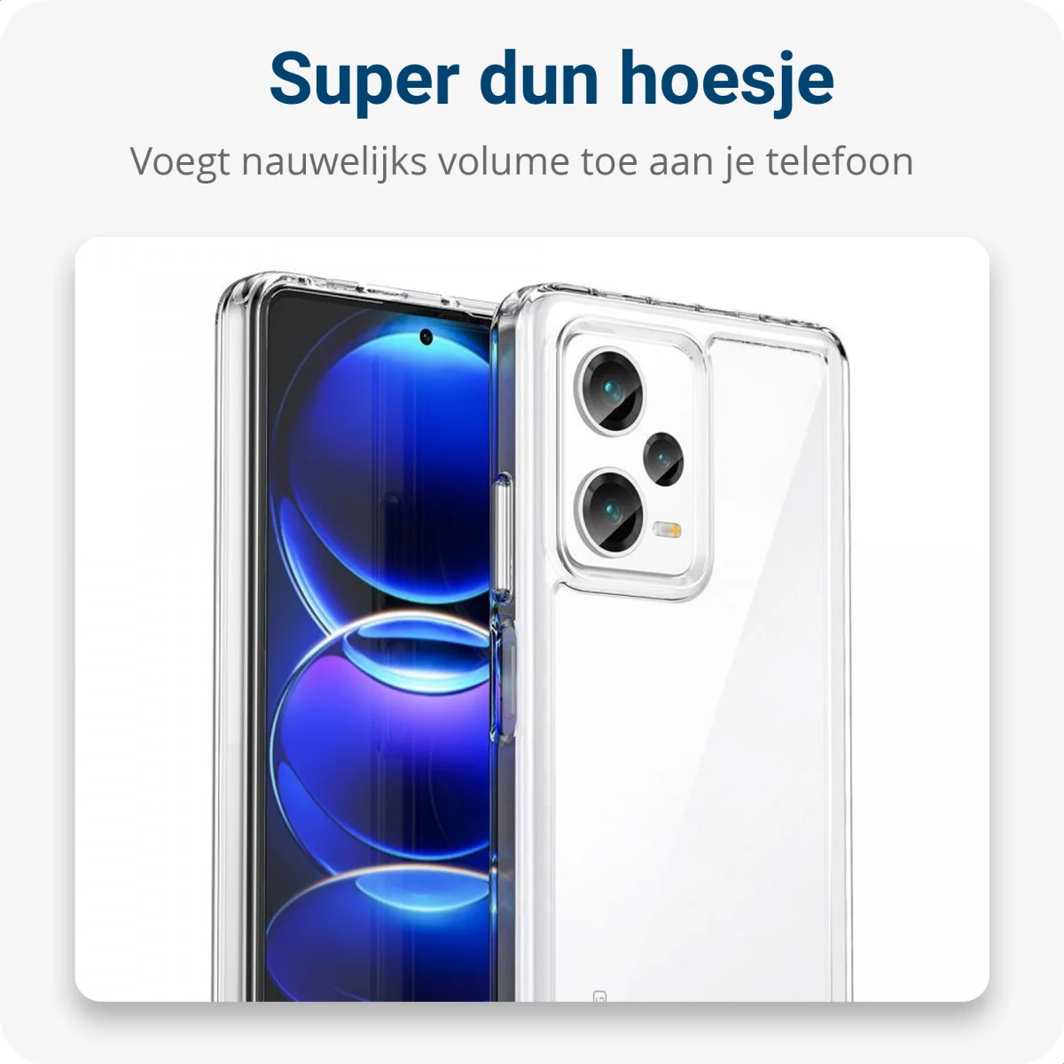 Xiaomi Redmi Note 12 Pro/Poco X5 Pro Hoesje met Koord TPU Transparant afbeelding 5