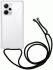 Xiaomi Redmi Note 12 Pro/Poco X5 Pro Hoesje met Koord TPU Transparant afbeelding 1