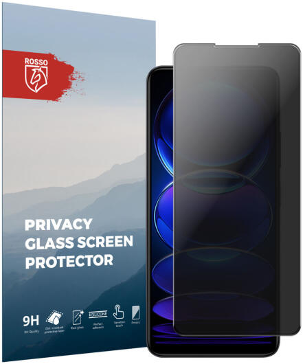 Rosso Xiaomi Redmi Note 12 Pro / Poco X5 Pro 9H Tempered Glass Privacy afbeelding 1