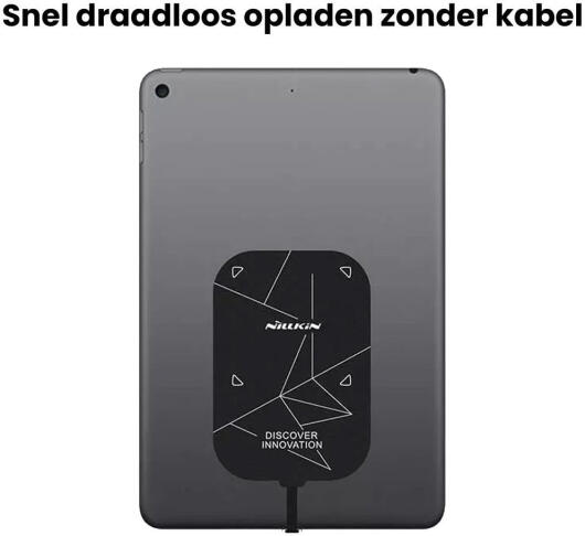 Nillkin Lightning Wireless Charging Receiver 14.5CM Zwart afbeelding 4