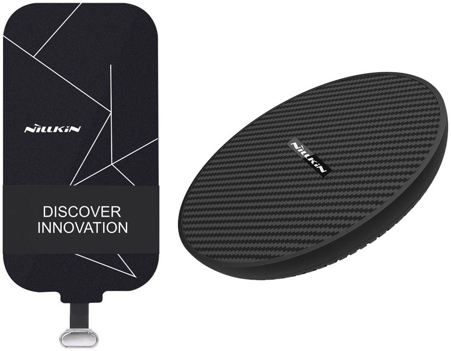 Nillkin Wireless Charging Receiver + Nillkin 15W Draadloze Oplader Set afbeelding 1