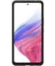 Samsung Galaxy A53 Hoesje Dun TPU Matte Back Cover Zwart