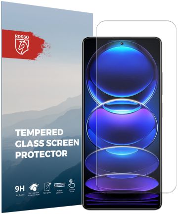Rosso Xiaomi Redmi Note 12 Pro Plus 9H Tempered Glass Screen Protector Screen Protectors