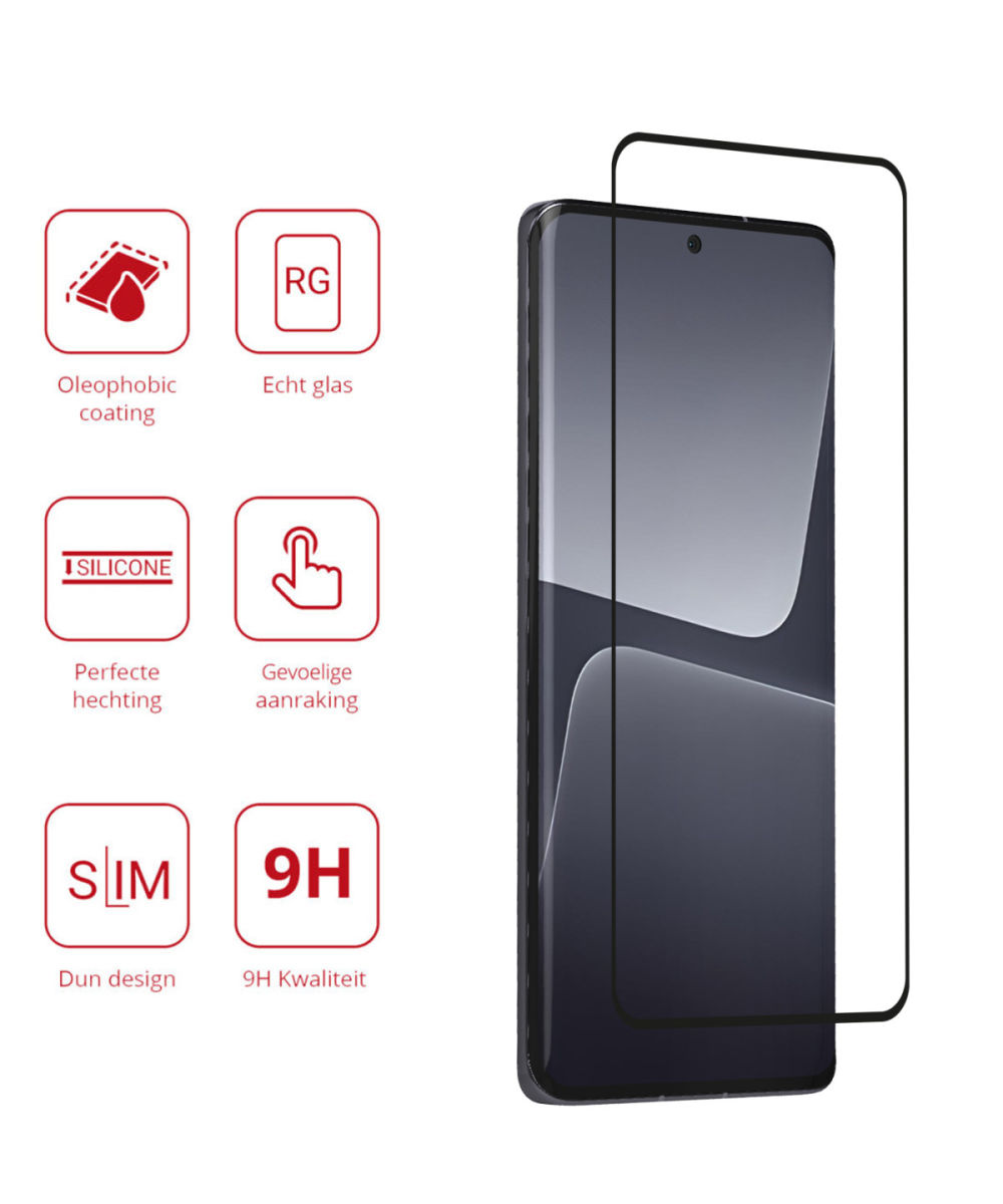 Rosso Xiaomi 13 Pro 9H Tempered Glass Screen Protector afbeelding 2