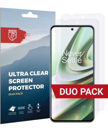 Rosso OnePlus Nord CE 3 Screen Protector Ultra Clear Duo Pack Screen Protectors