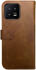 Rosso Element Xiaomi 13 Hoesje Book Cover Wallet Bruin afbeelding 2