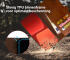 Rosso Element Xiaomi 13 Hoesje Book Cover Wallet Bruin afbeelding 3