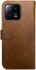 Rosso Element OnePlus Nord CE 3 Hoesje Book Cover Wallet Bruin afbeelding 2