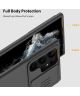 Nillkin Samsung Galaxy S23 Ultra Hoesje Siliconen Camera Slider Zwart