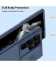 Nillkin Samsung Galaxy S23 Ultra Hoesje Siliconen Camera Slider Blauw