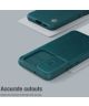 Nillkin Qin Pro Leather Samsung Galaxy S23 Plus Hoesje Slider Groen