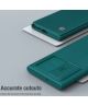 Nillkin Qin Pro Leather Samsung Galaxy S23 Ultra Hoesje Slider Groen