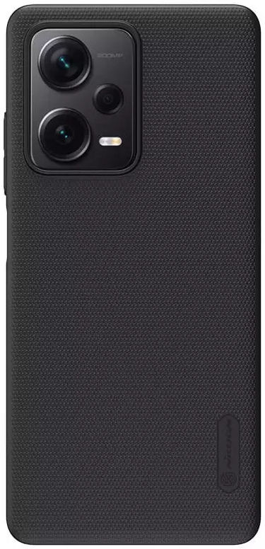 Nillkin Frosted Shield Xiaomi Redmi Note 12 Pro Plus Hoesje Zwart afbeelding 1