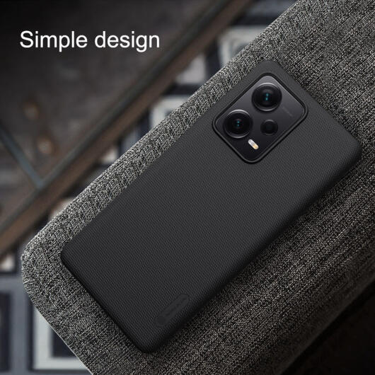 Nillkin Frosted Shield Xiaomi Redmi Note 12 Pro Plus Hoesje Zwart afbeelding 3