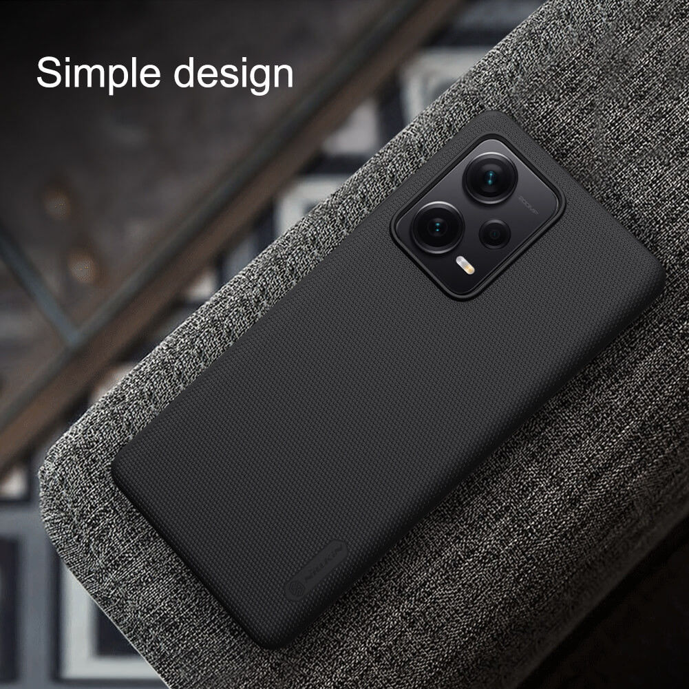Nillkin Frosted Shield Xiaomi Redmi Note 12 Pro Plus Hoesje Rood afbeelding 3