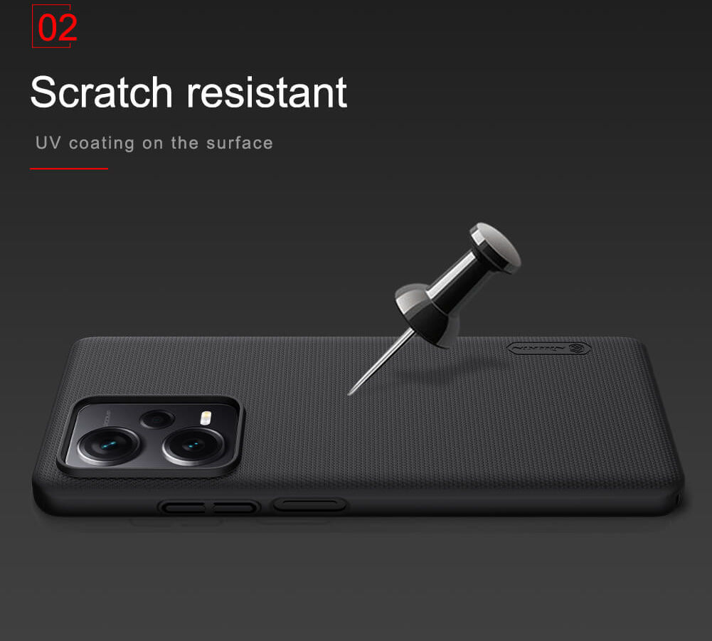 Nillkin Frosted Shield Xiaomi Redmi Note 12 Pro Plus Hoesje Wit afbeelding 6