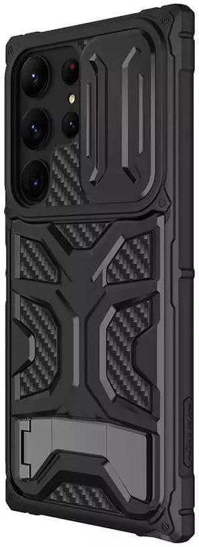 Nillkin Adventurer Samsung Galaxy S23 Ultra Hoesje Back Cover Zwart afbeelding 15