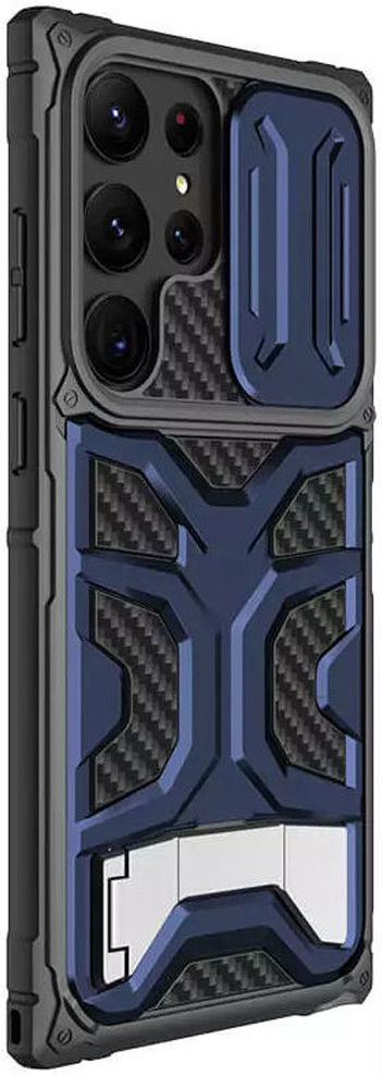 Nillkin Adventurer Samsung Galaxy S23 Ultra Hoesje Back Cover Blauw afbeelding 2