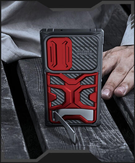 Nillkin Adventurer Samsung Galaxy S23 Ultra Hoesje Back Cover Blauw afbeelding 5