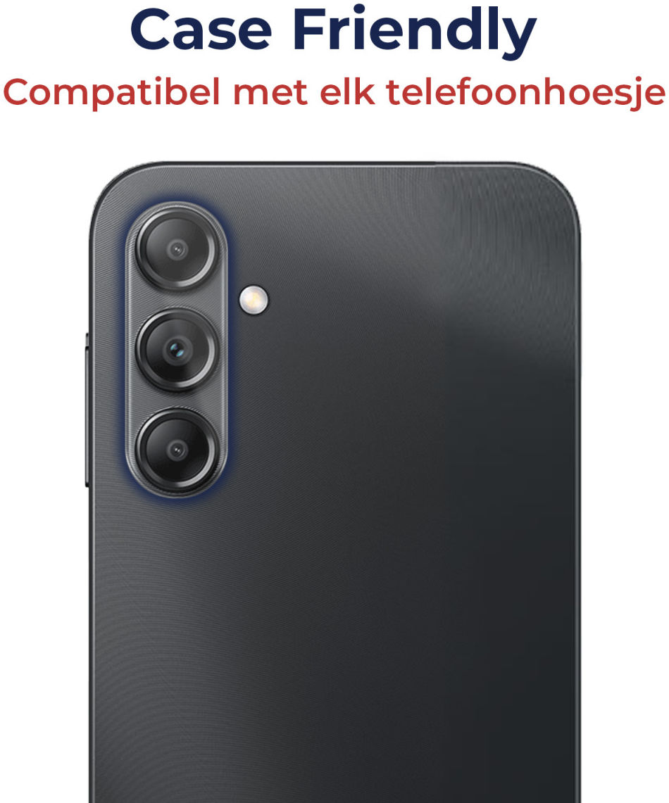 Rosso Samsung Galaxy A14 5G Camera Lens Protector Transparant afbeelding 2