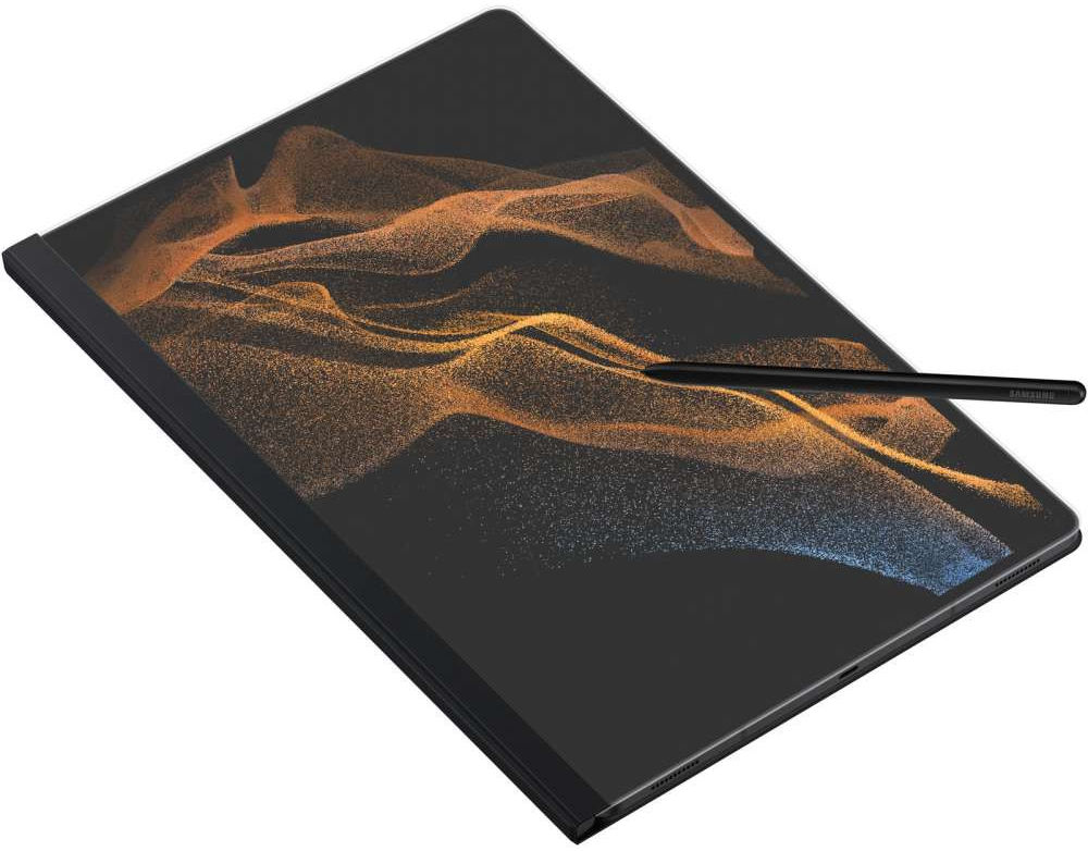 Originele Samsung Galaxy Tab S8 Ultra Hoes Note View Cover Zwart afbeelding 2