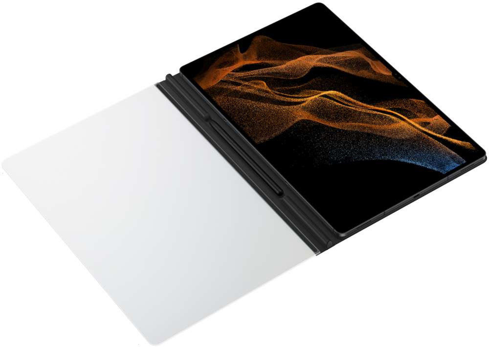 Originele Samsung Galaxy Tab S8 Ultra Hoes Note View Cover Zwart afbeelding 4