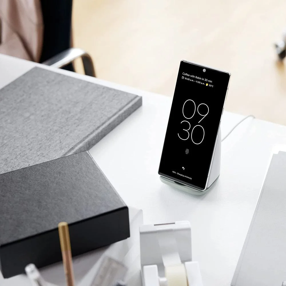 Originele Google Pixel Draadloze Oplader Stand 23W 2e Generatie Wit afbeelding 6