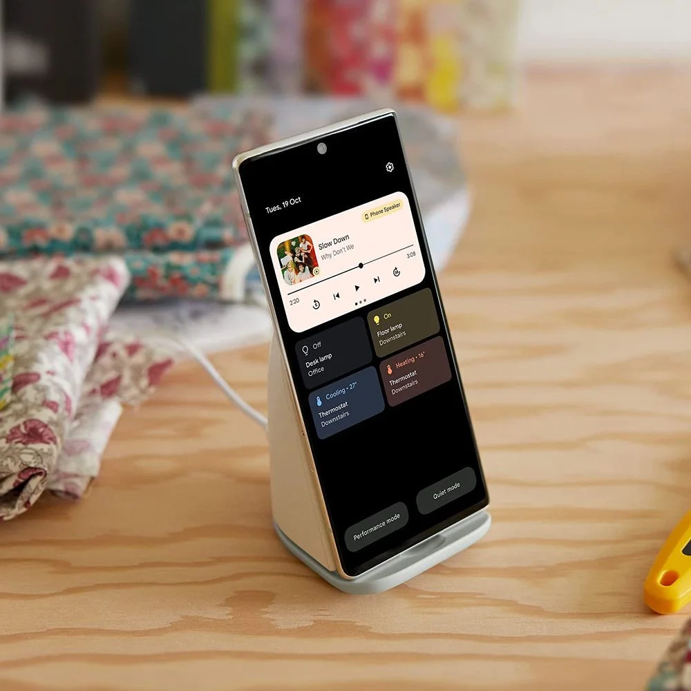 Originele Google Pixel Draadloze Oplader Stand 23W 2e Generatie Wit afbeelding 4