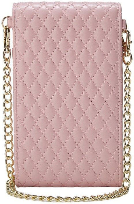 Universeel Crossbody Telefoontasje - Smartphone Schoudertasje Roze afbeelding 5