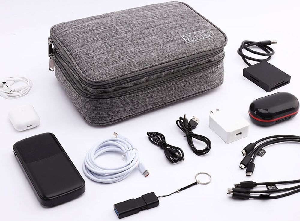 Universele Kabel Organizer Opbergtas - Tas voor Bandjes/Kabels/Oortjes afbeelding 5
