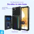 Samsung Galaxy S23 3 in 1 Back Cover Portemonnee Hoesje Zwart afbeelding 2