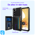 Samsung S23 Plus 3 in 1 Back Cover Portemonnee Hoesje Zwart afbeelding 4