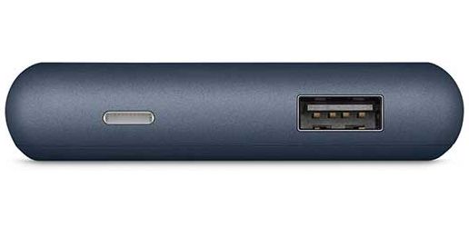 Mophie 6.000 mAh Powerbank PD 18W en Ingebouwde Lightning Kabel Blauw afbeelding 8