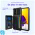 Samsung Galaxy A53 3 in 1 Back Cover Portemonnee Hoesje Zwart afbeelding 2