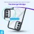 Samsung Galaxy A54 Hoesje Full Protect 360° Cover Hybride Zwart afbeelding 2
