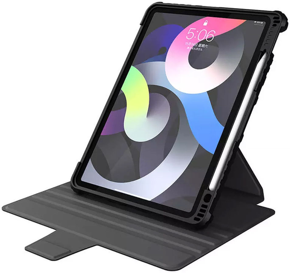 Nillkin Bumper SnapSafe Apple iPad 10.2 (2019/2020/2021) Hoes Zwart afbeelding 2